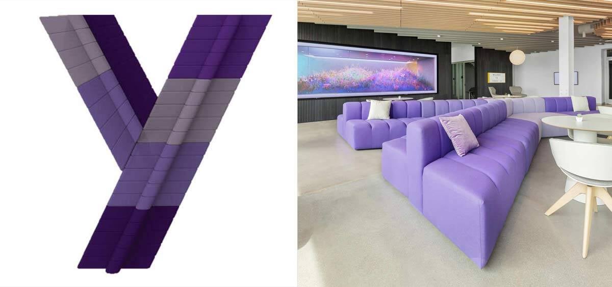 Yahoo custom sofa by Platform