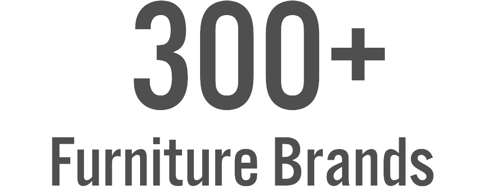 300+ Furniture Brands